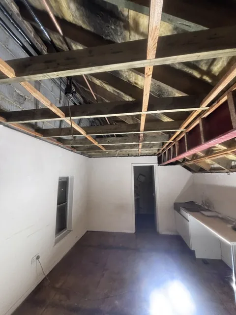 Controlled artex plasterboard strip-out in Lower Edmonton