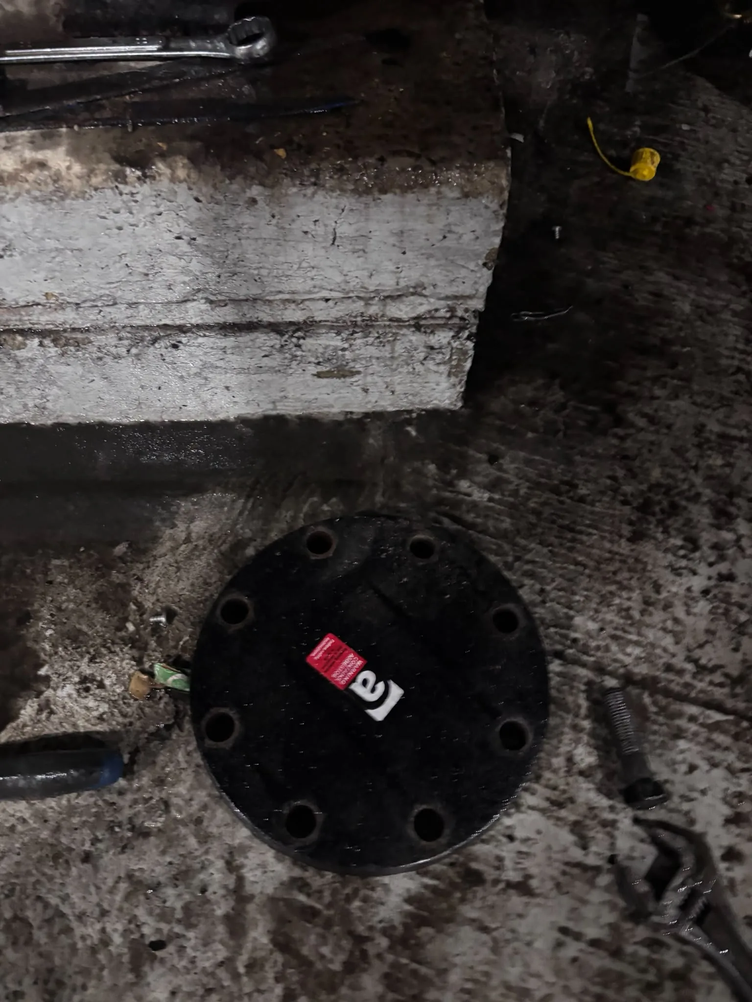 Artex scraping from a concrete ceiling during Lower Edmonton refurbishment