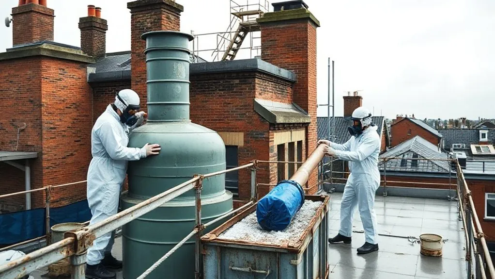 Water Tank & Flue Removal in Lower Edmonton — HSE-licensed specialists